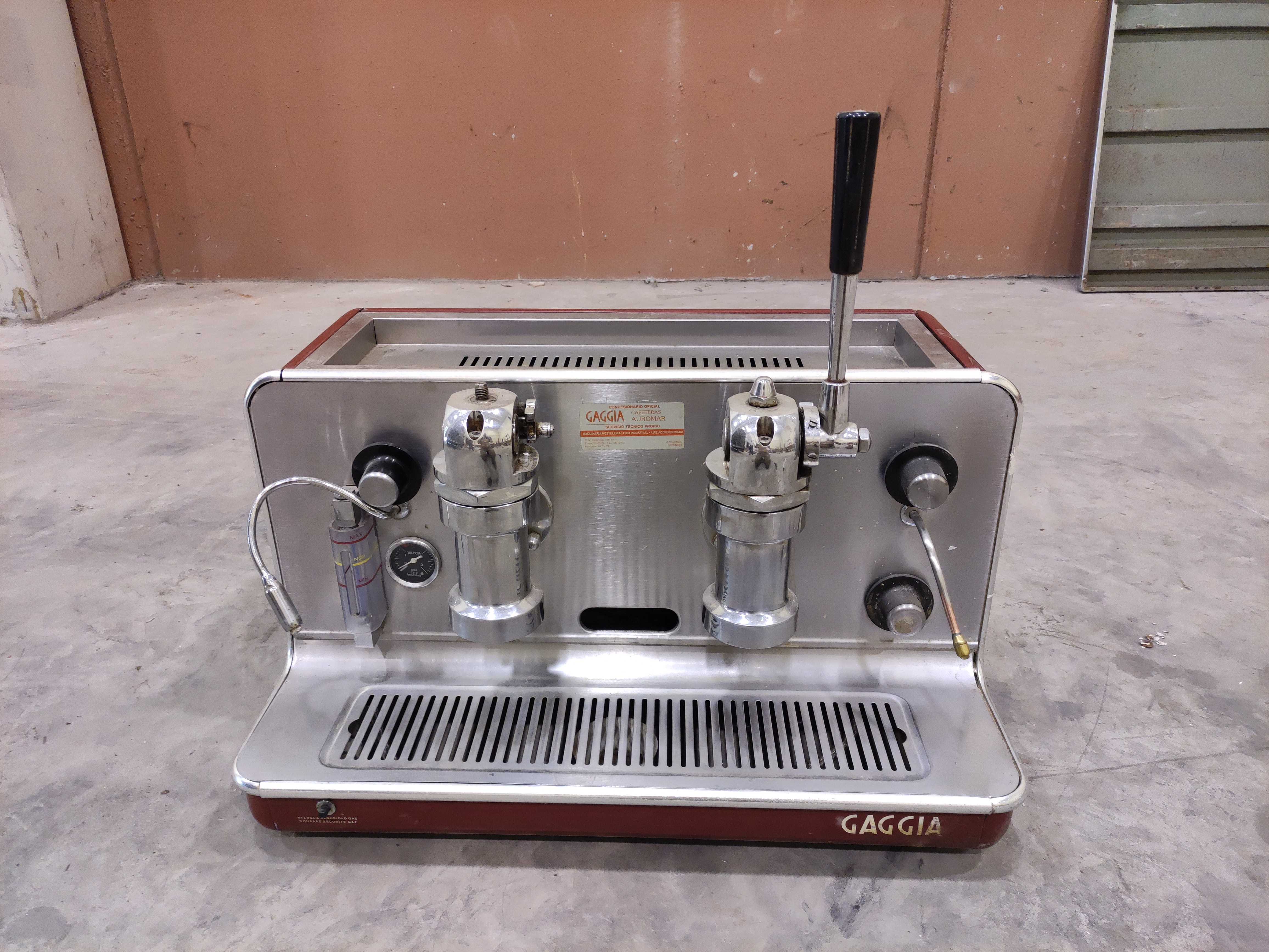 maquina cafetera gaggia hosteleria metal 43x74x30-48 1u